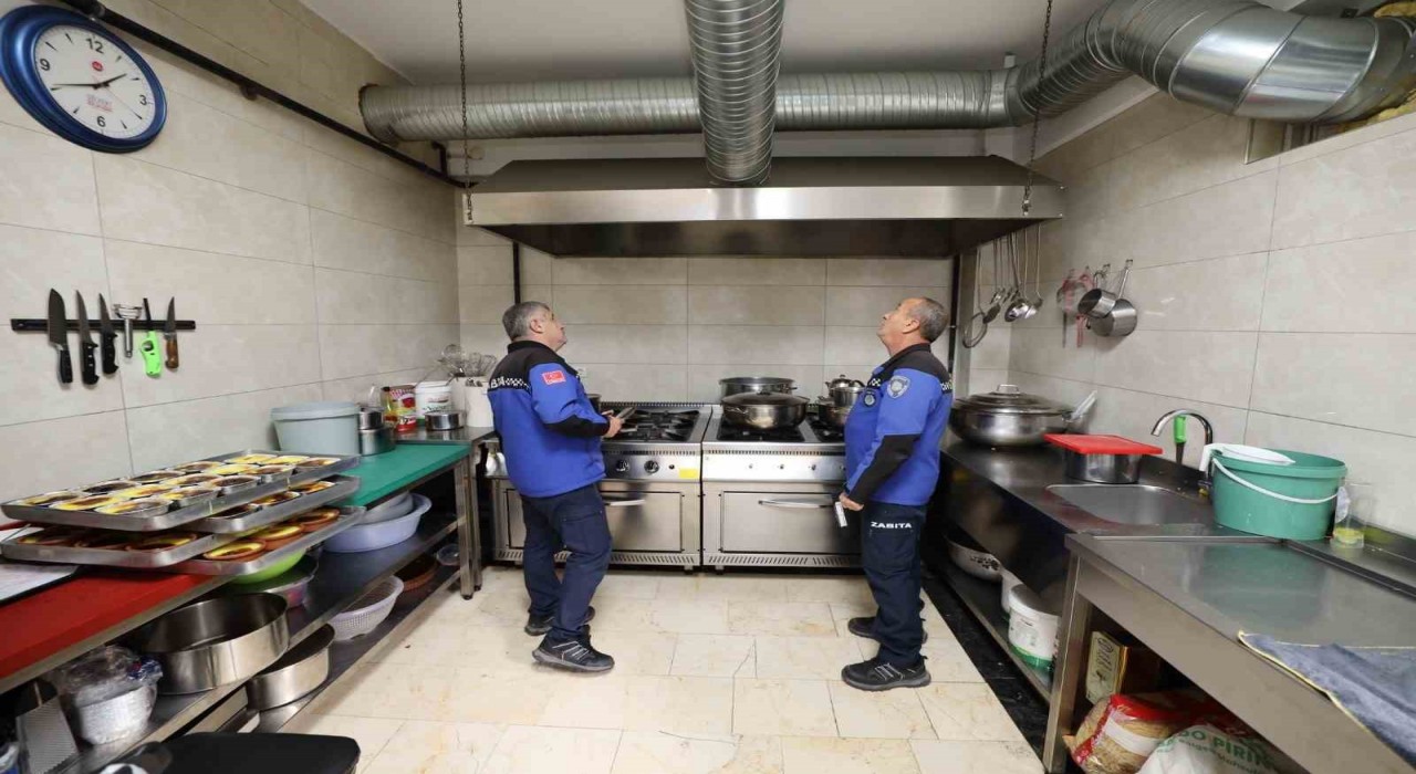 Başiskelede kafe ve restoranlarda kapsamlı hijyen denetimi