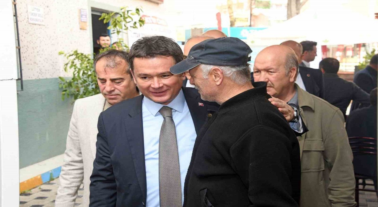 Başkan Aydından yürekleri ısıtan buluşma