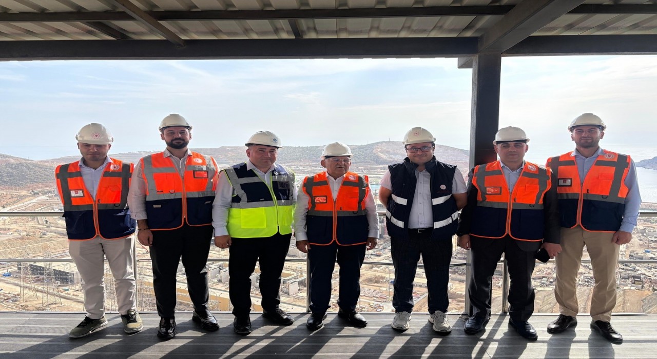 Başkan Büyükkılıç; Akkuyu Nükleer Güç Santralini inceledi