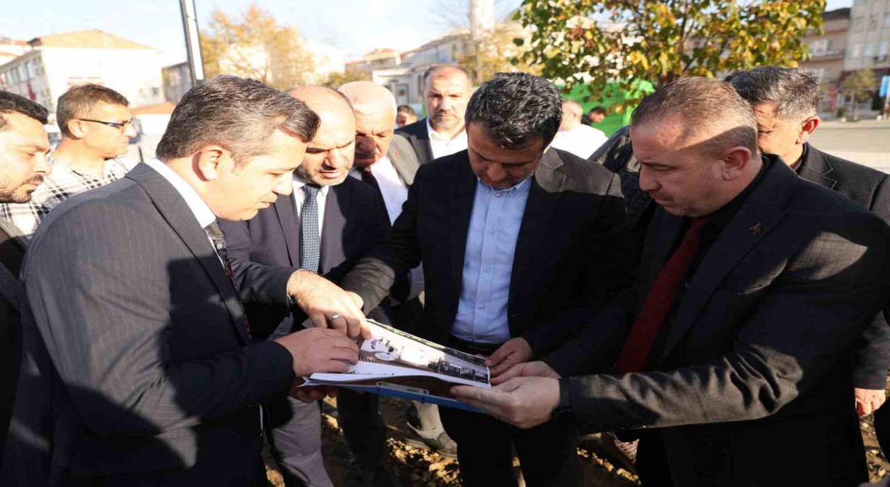 Başkan Doğan Alaçamda projeleri inceledi