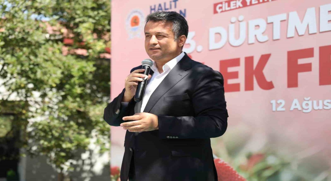 Başkan Doğan: Tarımsal üretimde sürdürülebilirliği hedefliyoruz
