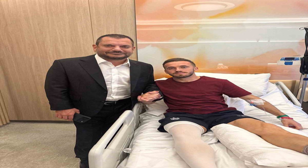 Başkan Ertuğrul Doğandan Edin Viscaya geçmiş olsun ziyareti