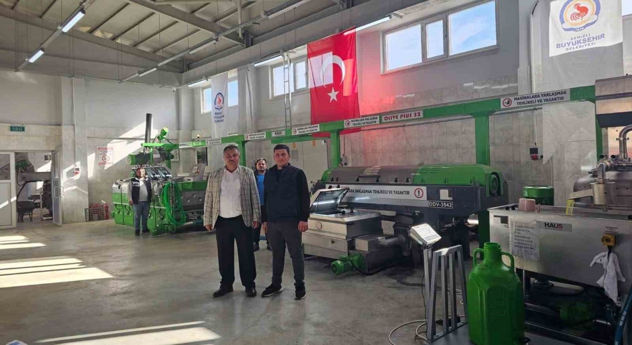 Başkan Pütün; Zeytinyağı üretim tesisimizde yeni sezon başladı