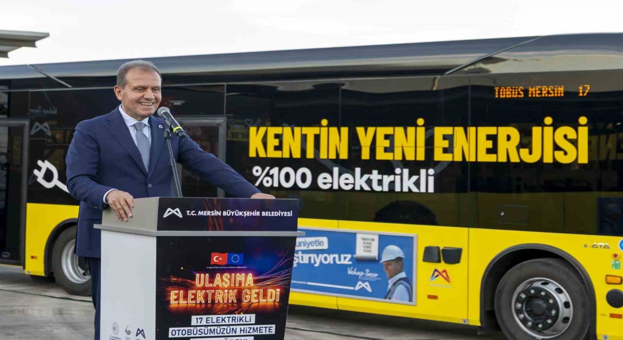 Başkan Seçer: Elektrikli otobüsler bizim vizyonumuza uygun