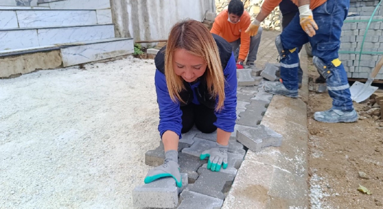 Başkan Tekinden sahada örnek çalışma