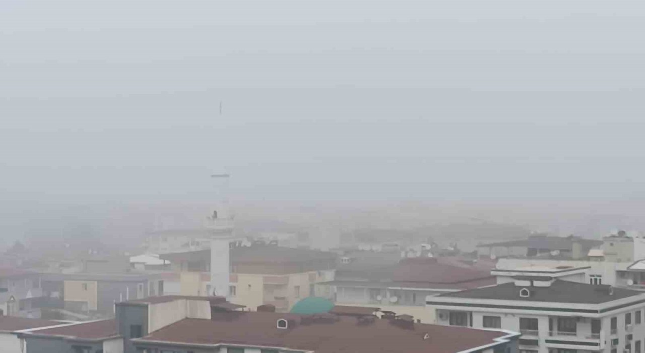 Batmanda yoğun sis etkili oldu