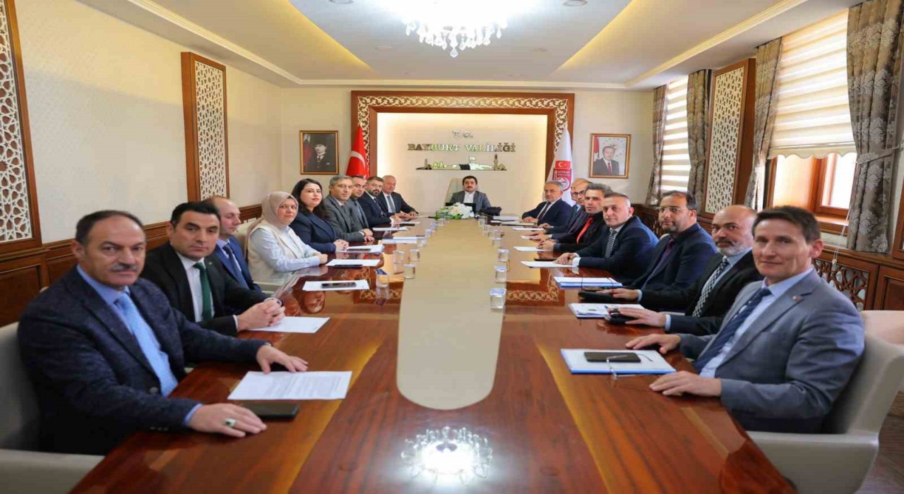 Bayburtta Bağımlılıkla Mücadele Toplantısı gerçekleştirildi