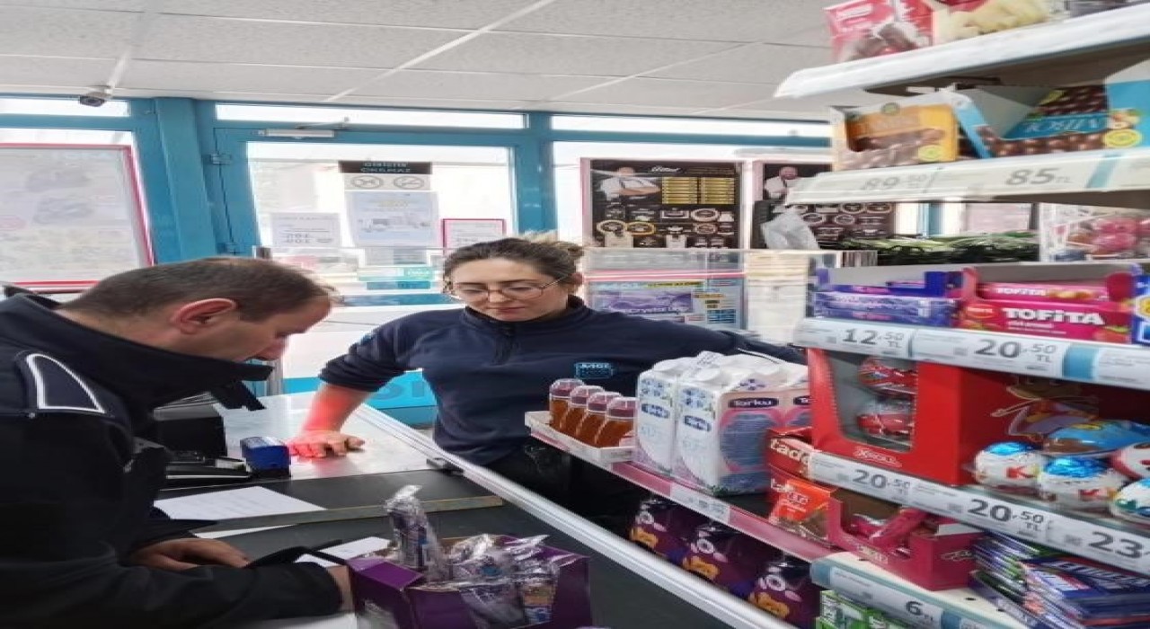 Bayırköyde zabıta ekiplerinden sıkı denetim