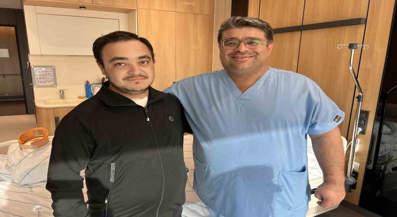 Beyincik sarkması ameliyatı sonrası sağlığına kavuştu