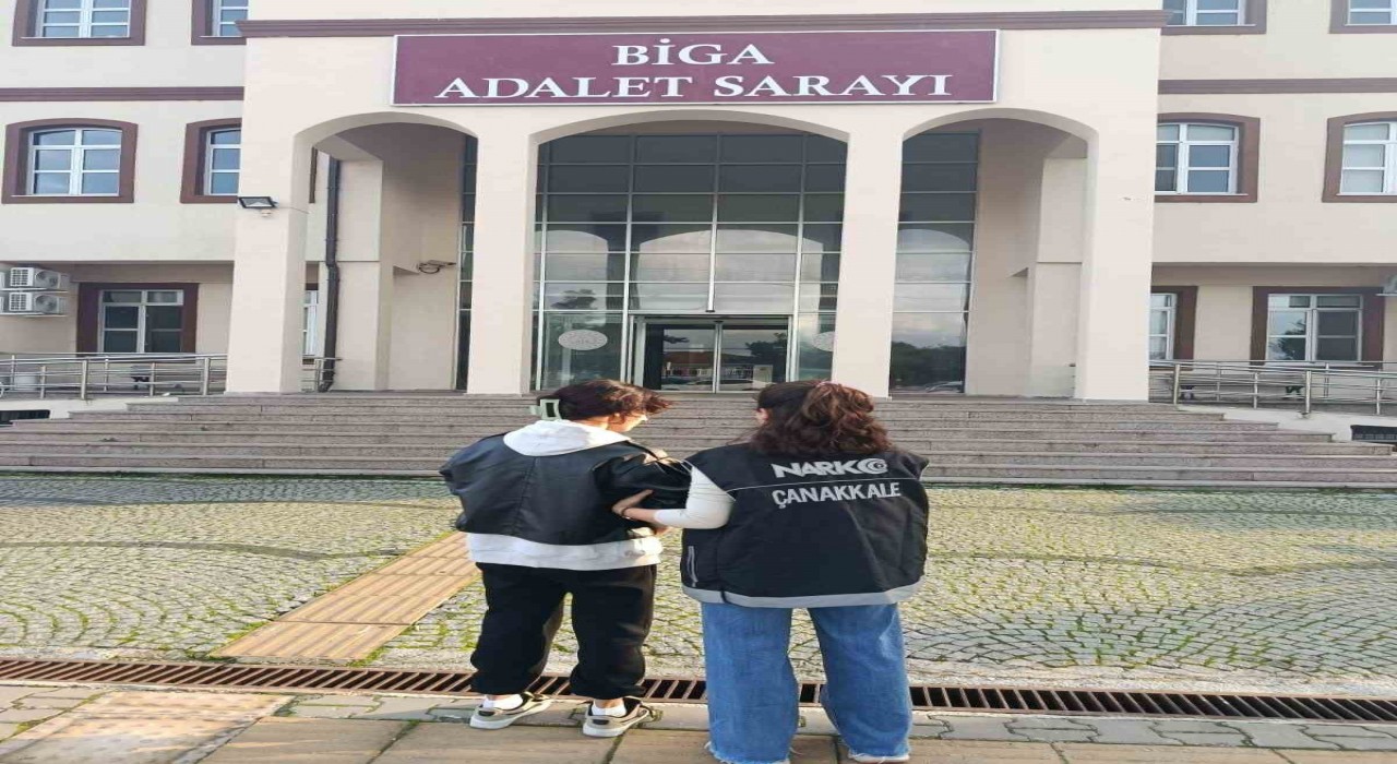 Bigada uyuşturucu operasyonunda 1 kişi tutuklandı
