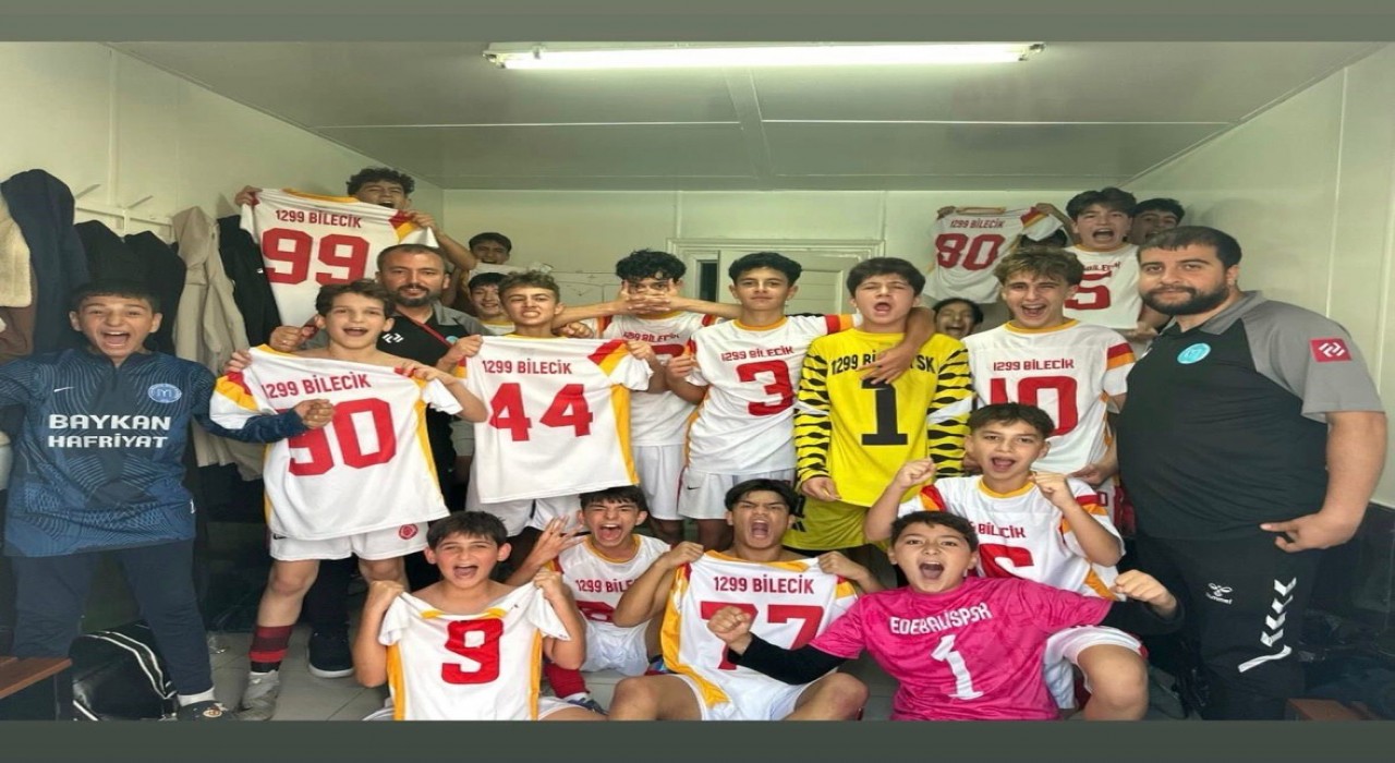 Bilecik U14 Gençler Liginde derbinin kazanını 1299 Bilecik Futbol Kulübü oldu