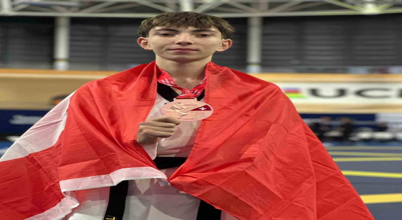 Bilecikli taekwondo sporcusu Avrupa üçüncüsü oldu