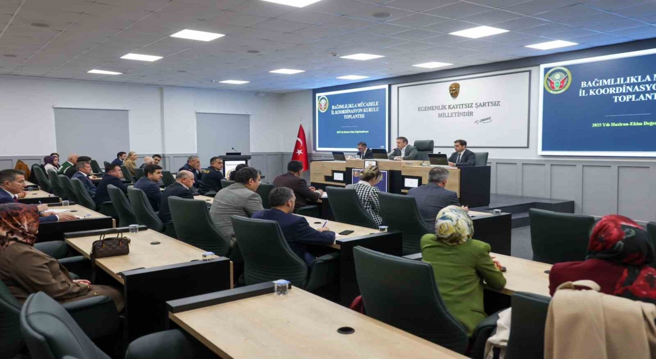 Bilecikte bağımlılıkla mücadele çalışmaları masaya yatırıldı