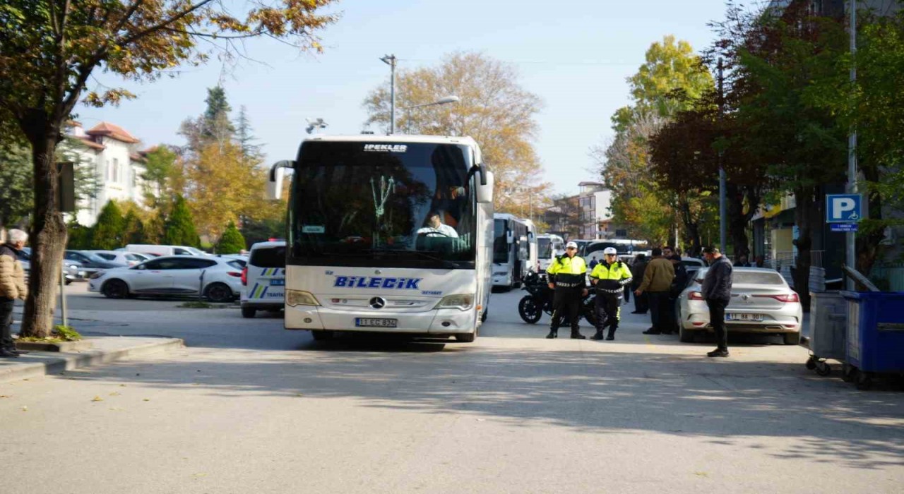 Bilecikte sürücülerin tepkisine sebep olan uygulama