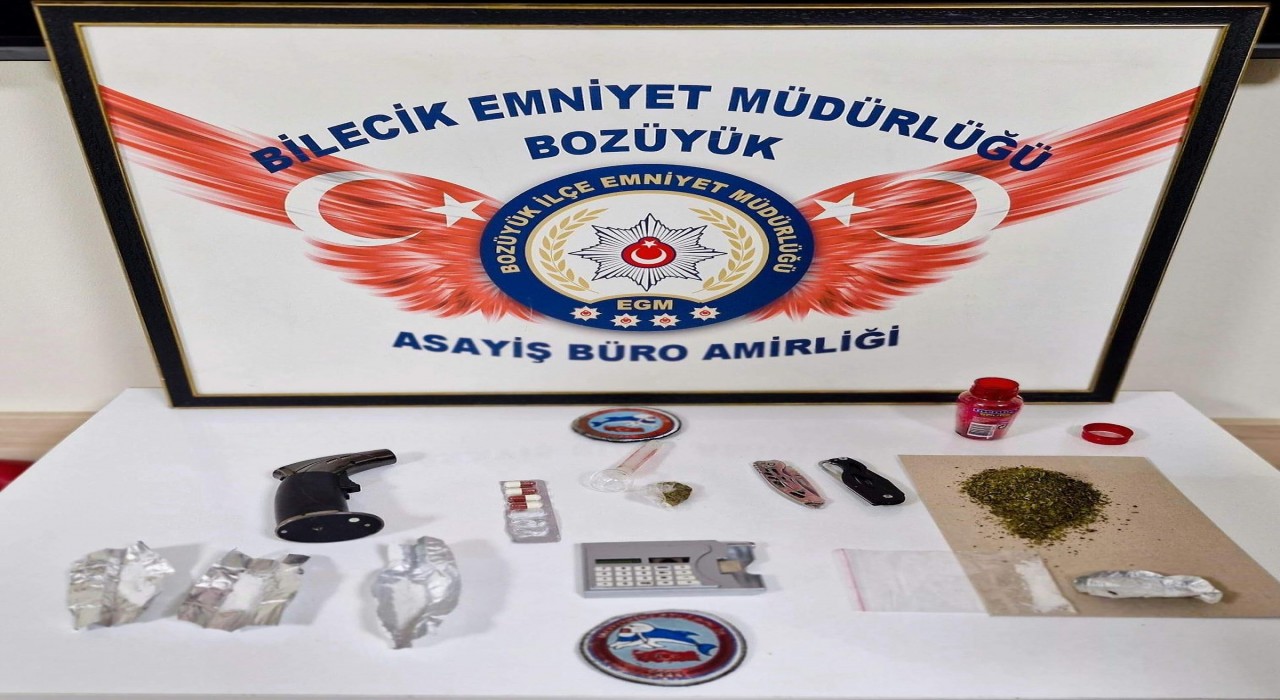 Bilecikte uyuşturucu operasyonu: 3 gözaltı
