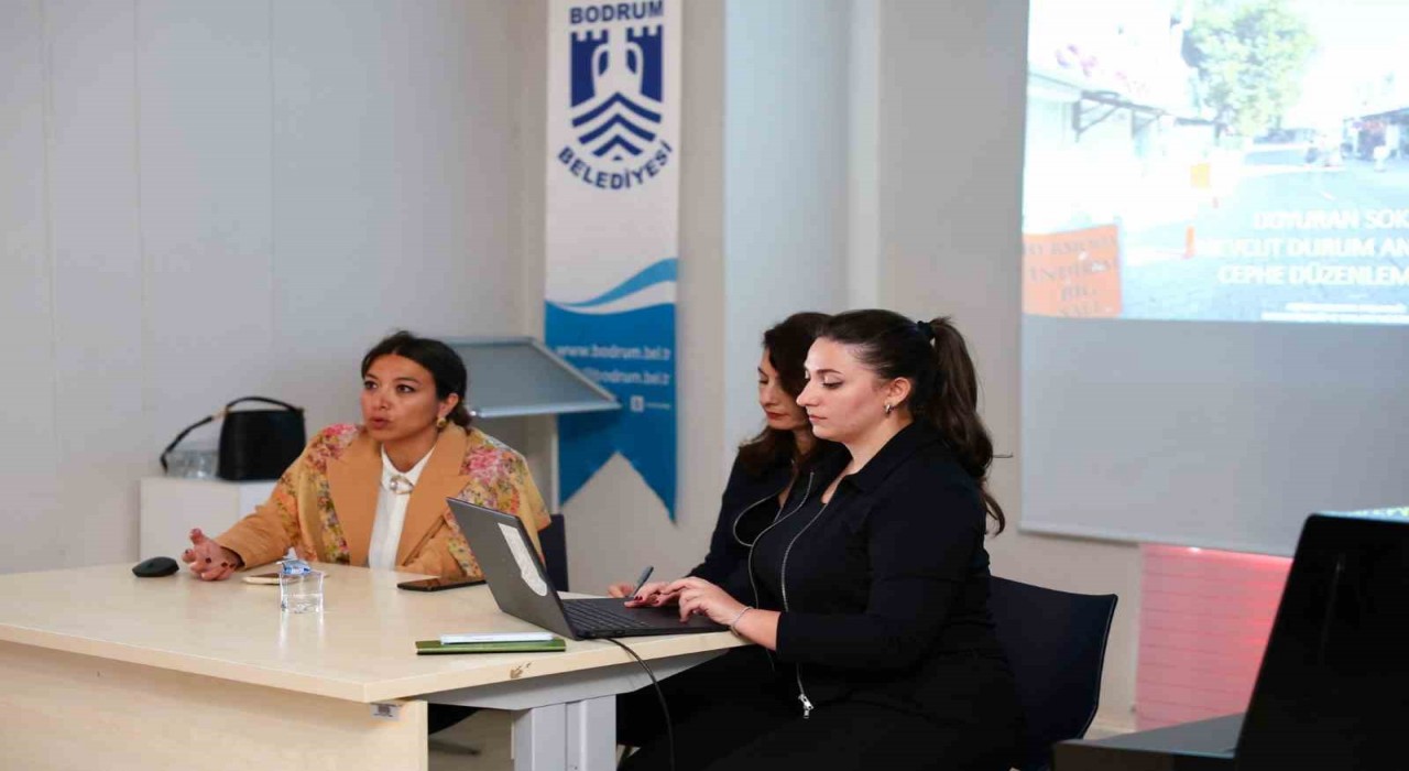 Bodrumda 15 Dakikalık Şehirler Projesi mahalle toplantısı yapıldı