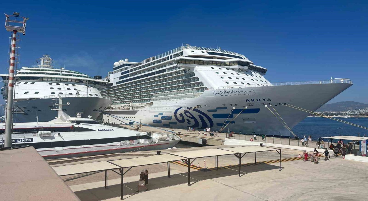 Bodrumda kruvaziyer turizmi rekorla sona erdi