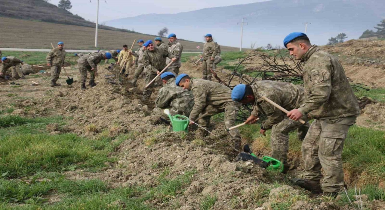 Boluda komandolar yeşil vatanda geleceğe nefes oldu