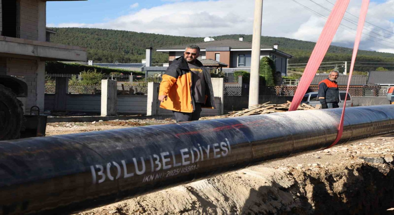 Boluda su kesintisine yol açan alt yapı sorunu düzeltiliyor