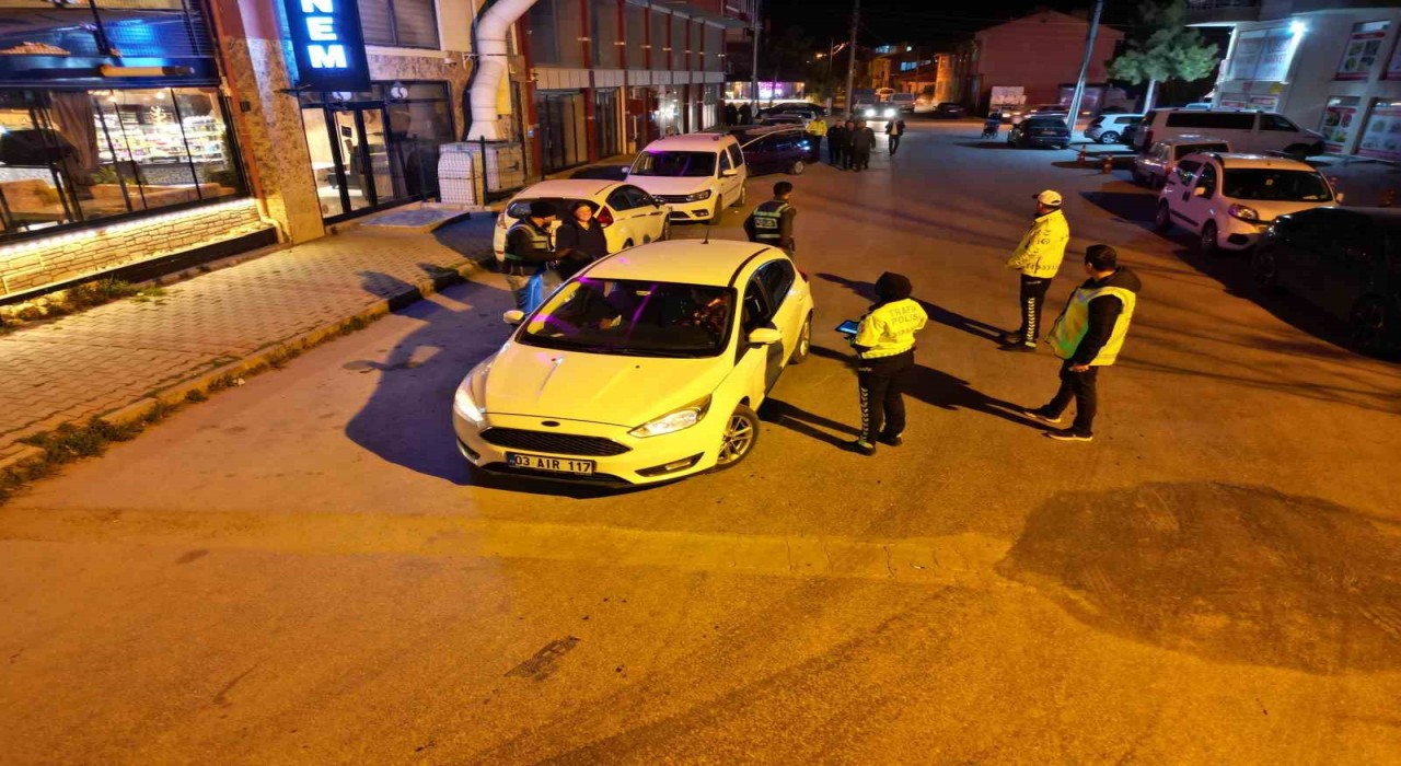 Bolvadinde huzur ve asayiş denetimi