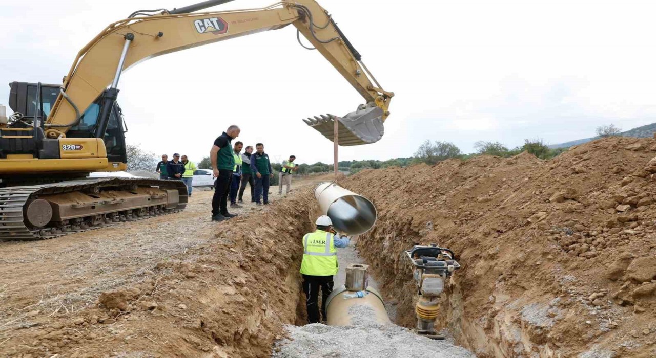 Bozdoğanda 46 bin dekar arazi sulanacak