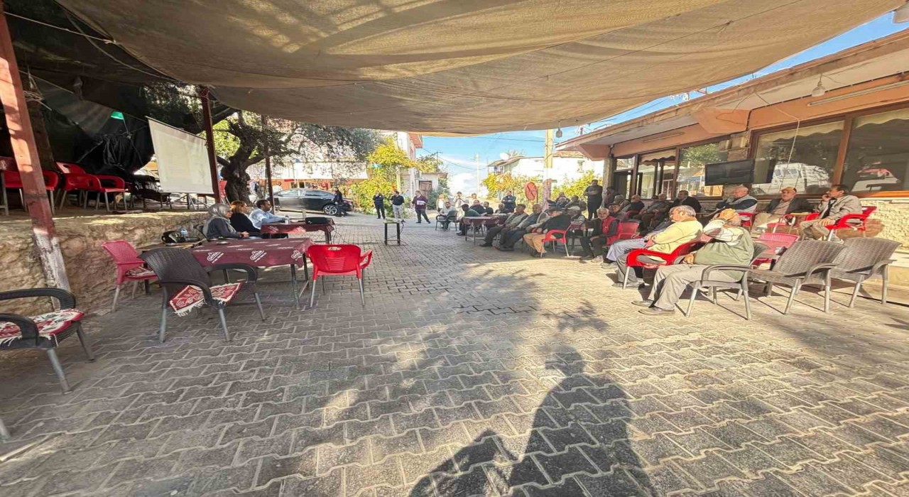 Bozdoğanda GES Projesi için halk toplantısı yapıldı