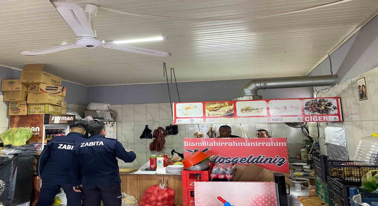 Bozdoğanda gıda üretimi yapan iş yerleri denetlendi