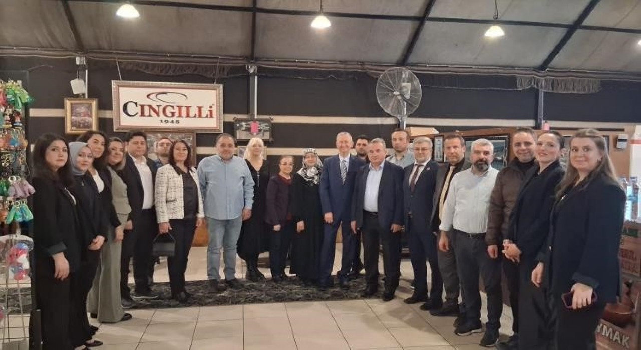 Bozüyükte BORSAB Müdürü Cemal Gerene veda