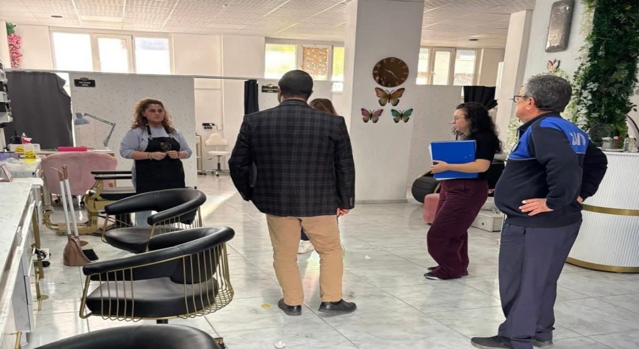 Buharkentte güzellik salonlarına ortak denetim