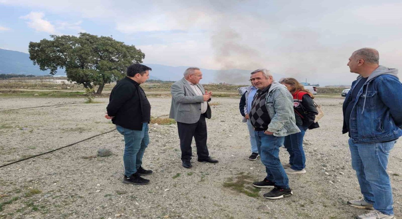 Buharkentte incir fidanlarında gelişim gözlemi yapıldı