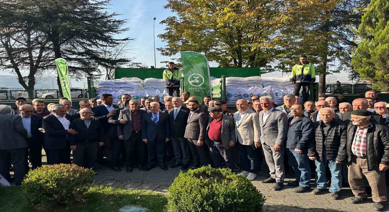 Bursa Büyükşehirden çiftçilere 47 ton buğday tohumu desteği