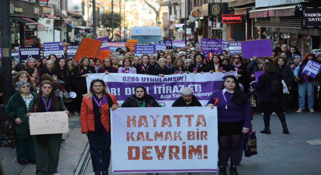 Bursada adımlar şiddetsiz dünya için atıldı