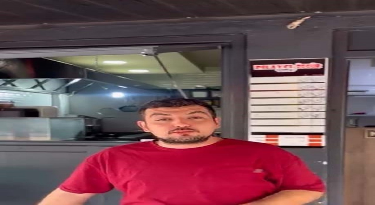 Bursada pilavcıya giren hırsız tatlı yedi, işyeri sahibi çağrı yaptı