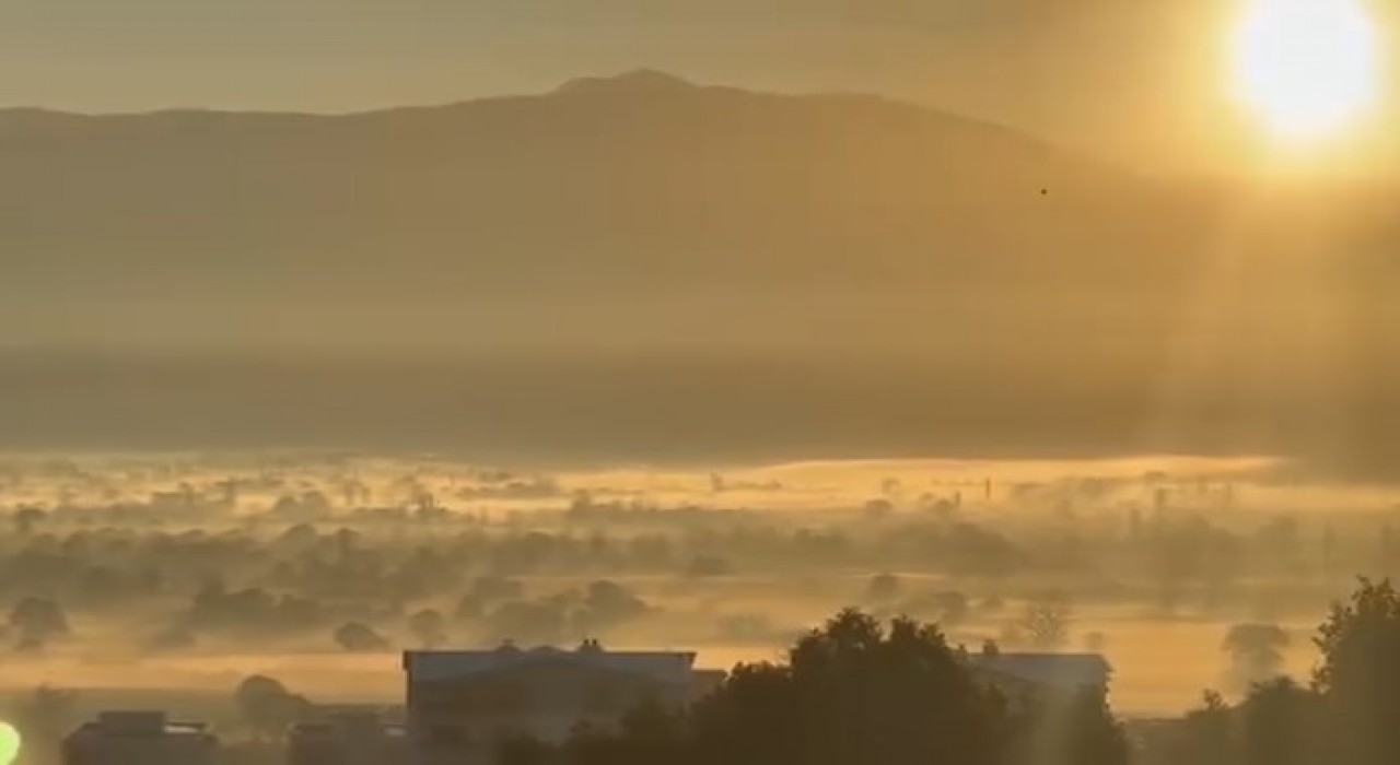 Bursada siste kartpostallık görüntüler ortaya çıktı