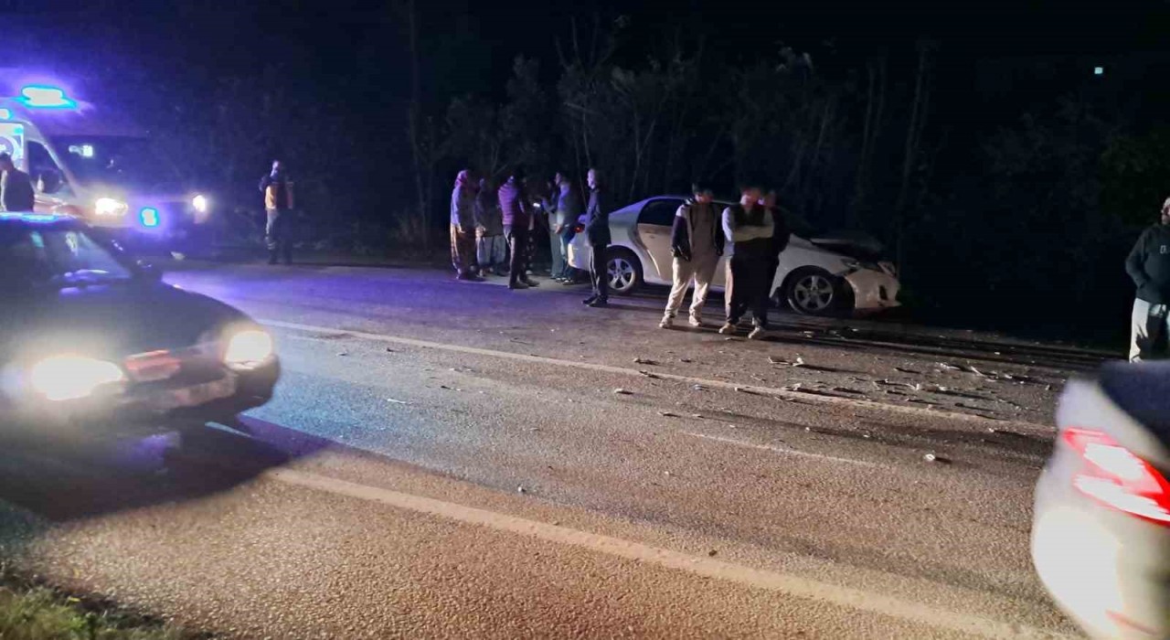 Bursada tır ile otomobil çarpıştı: 1 yaralı