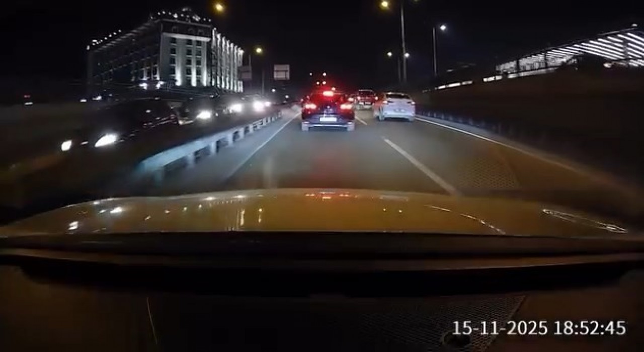 Bursada zincirleme kaza kameraya yansıdı