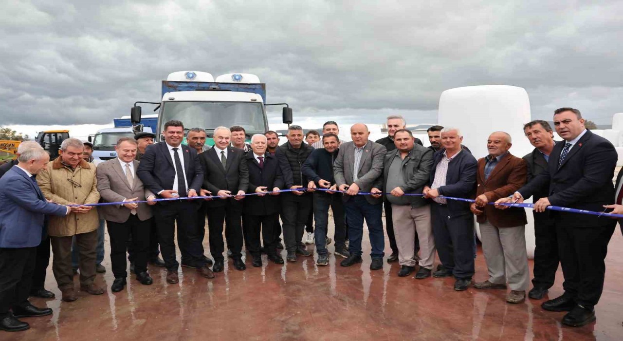 Bursalı çiftçilere silaj paketleme desteği