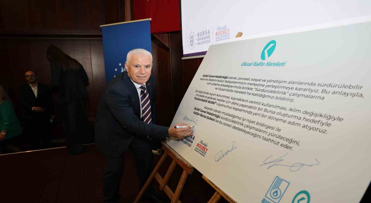 BUSKİde kalite yürüyüşü başladı