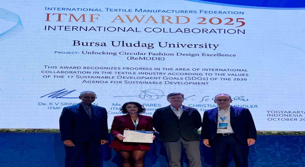 BUÜlü akademisyene büyük ödül