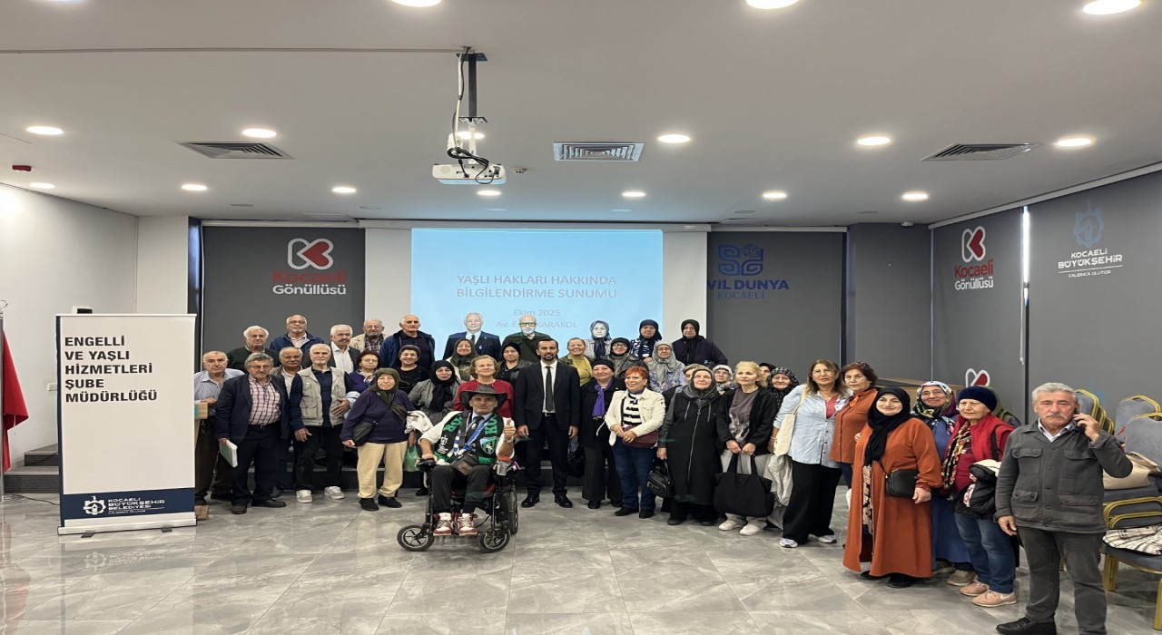 Büyükşehirden yaşlı hakları konulu seminer