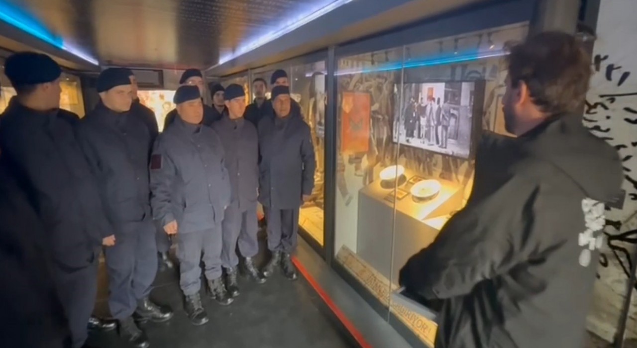 Çanakkale destanı Tokatta mobil müze ile canlandı