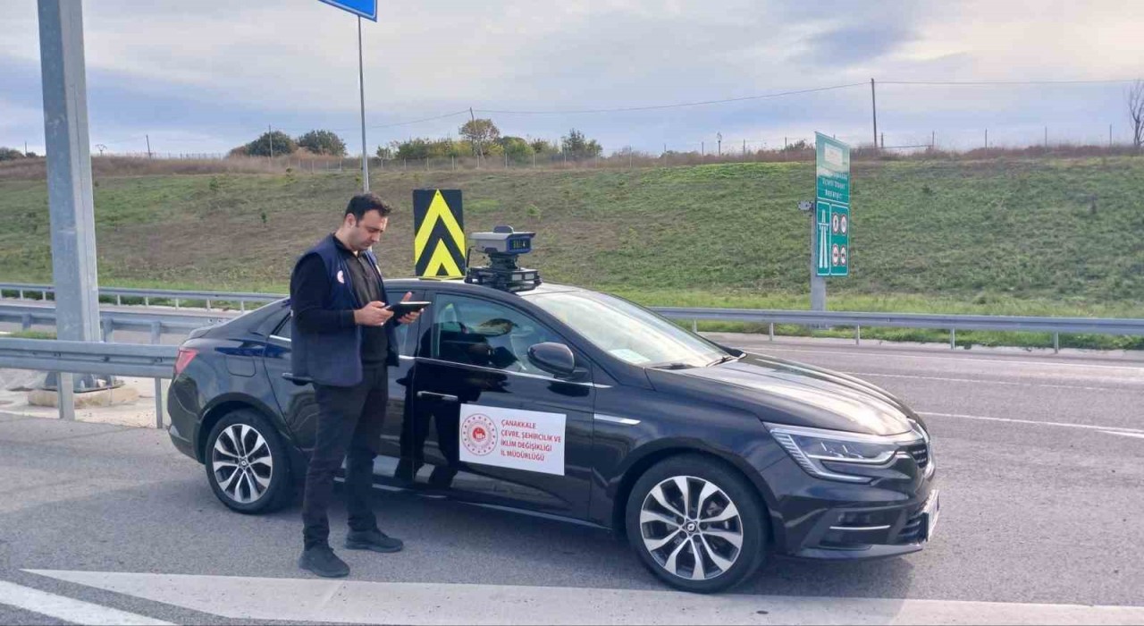 Çanakkalede egzoz denetimi