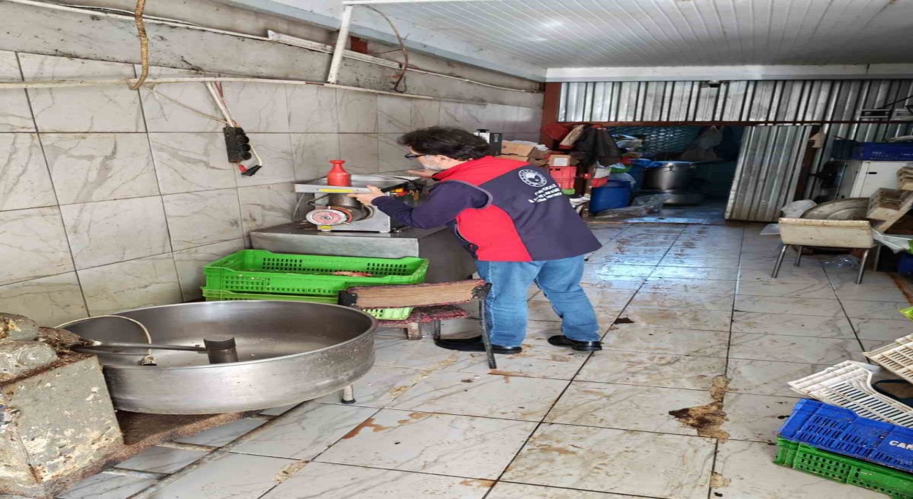 Çanakkalede izinsiz ve uygunsuz şartlarda çalışan işletme mühürlendi