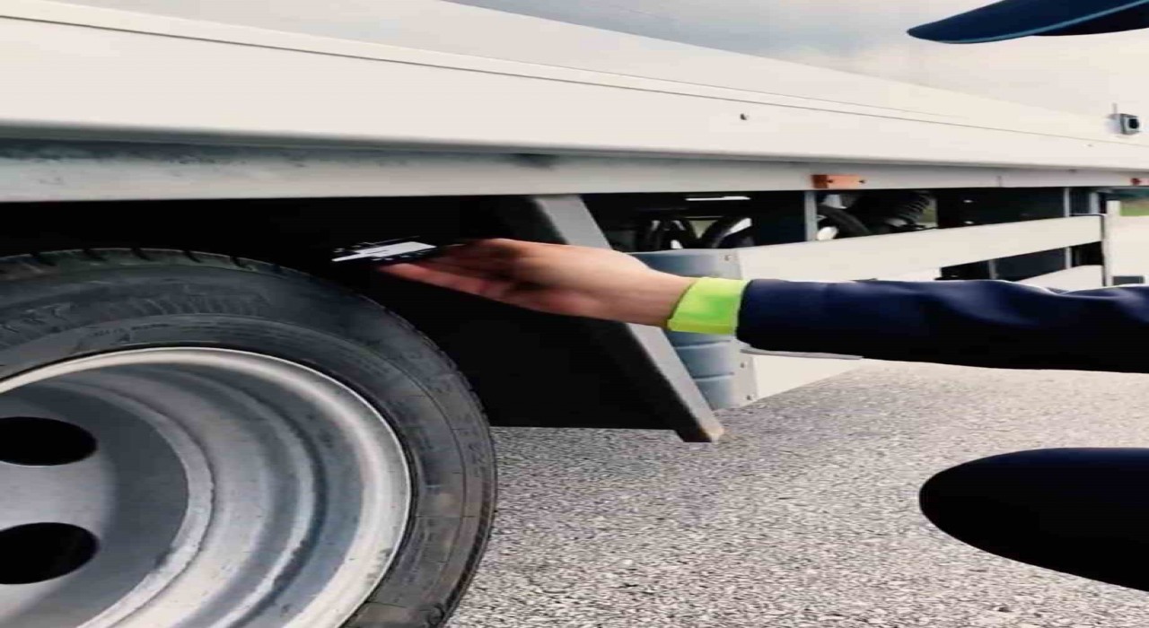 Çanakkalede kış lastiği kontrolleri başladı