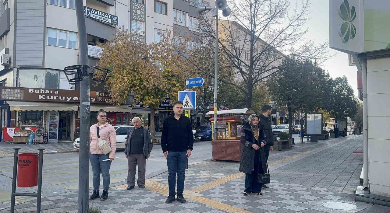 Çankırı ve Çorumda Mustafa Kemal Atatürk saygıyla anıldı