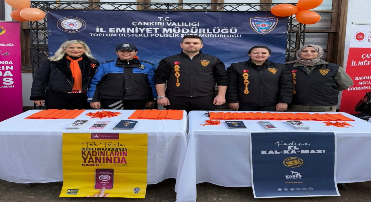 Çankırıda KADES bilgilendirmesi