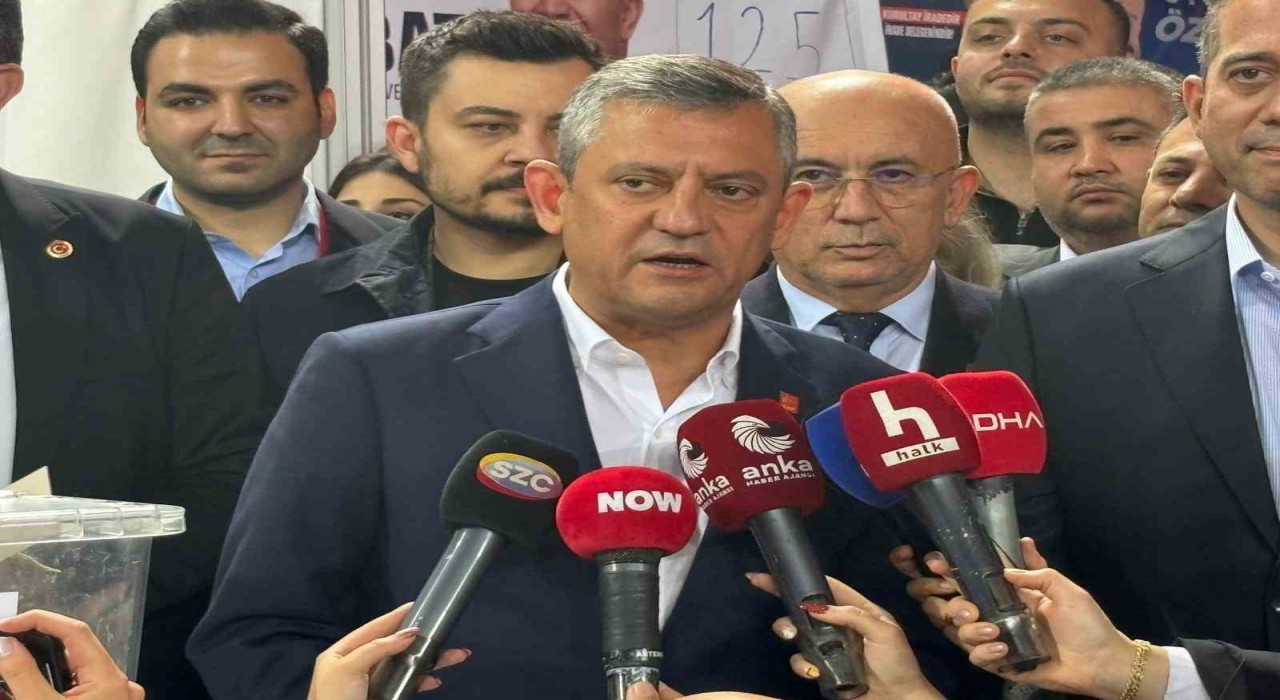 CHP Genel Başkanı Özel: İktidar hedefini ifade eden bir CHPye Türkiye hazır olsun