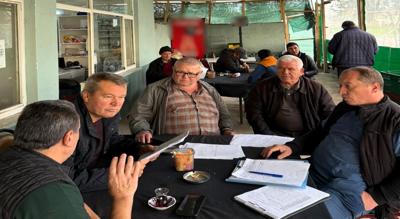 Çiftçiler hayvan hastalıkları ve salgın tedbirleri konusunda bilgilendirildi