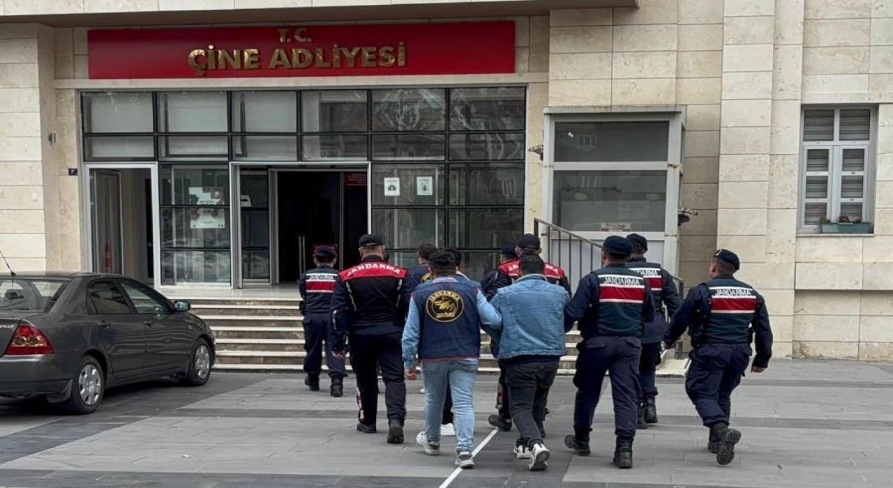 Çinedeki hırsızlık olayı şüphelileri yakalandı: 14 gözaltı