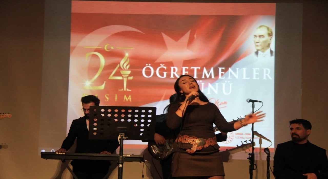 Cizrede Öğretmenler Günü etkinliği